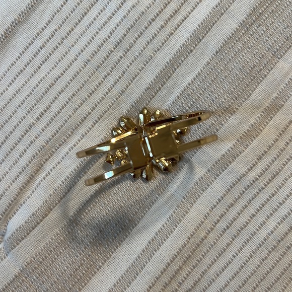 Gold Gem Cuff Bracelet - Picture 4 of 7